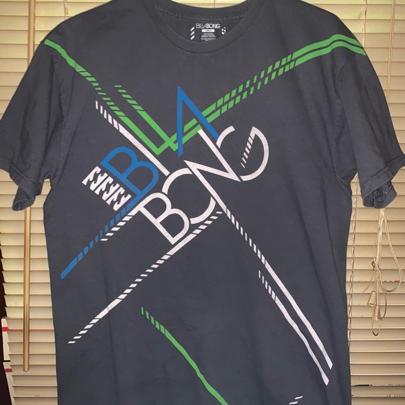 Billabong graphic T-shirt sz Large Summer beach waves board - Picture 4 of 4